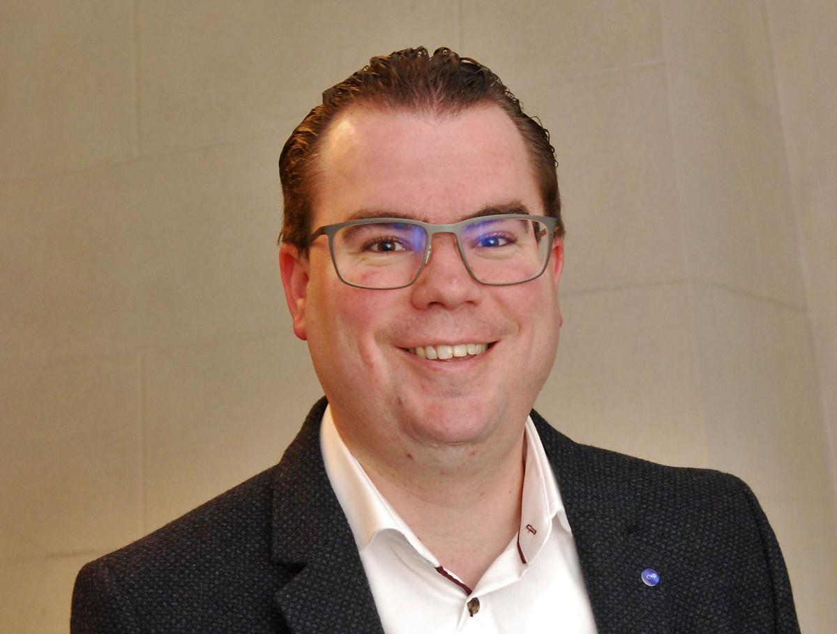 Burgemeester Simon Lagrange.©MV3 MV