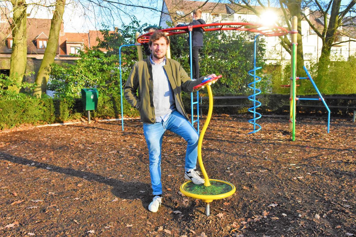 Cedric Van Den Bussche: “Ook kinderen met een beperking moeten kunnen spelen.” (foto LOO)©LUDO-OSTIJN