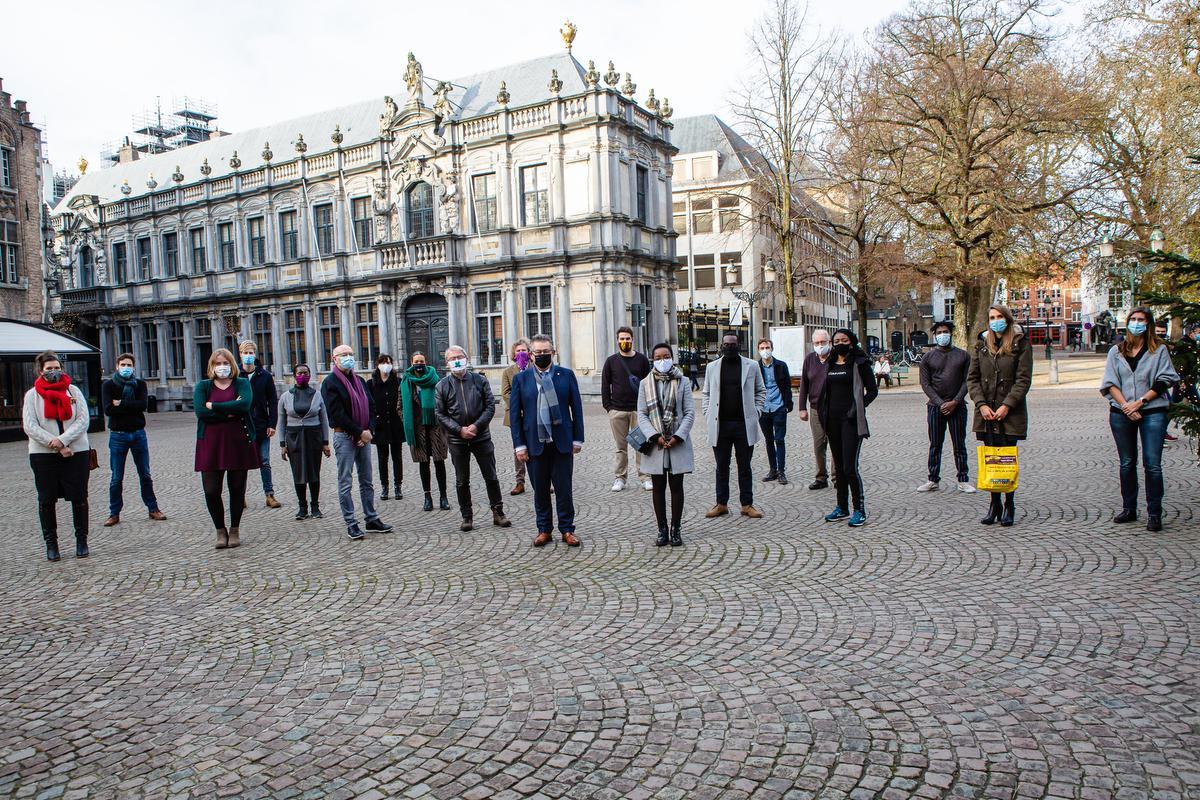 Als lid van ECCAR wil Brugge actief werken aan het zoveel mogelijk wegwerken van racisme en discriminatie.©Davy Coghe Davy Coghe