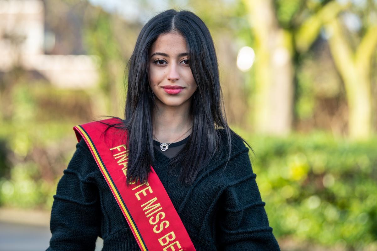 Imane Khoudairi wil graag de titel van Miss België in de wacht slepen.©Frank Meurisse Frank Meurisse