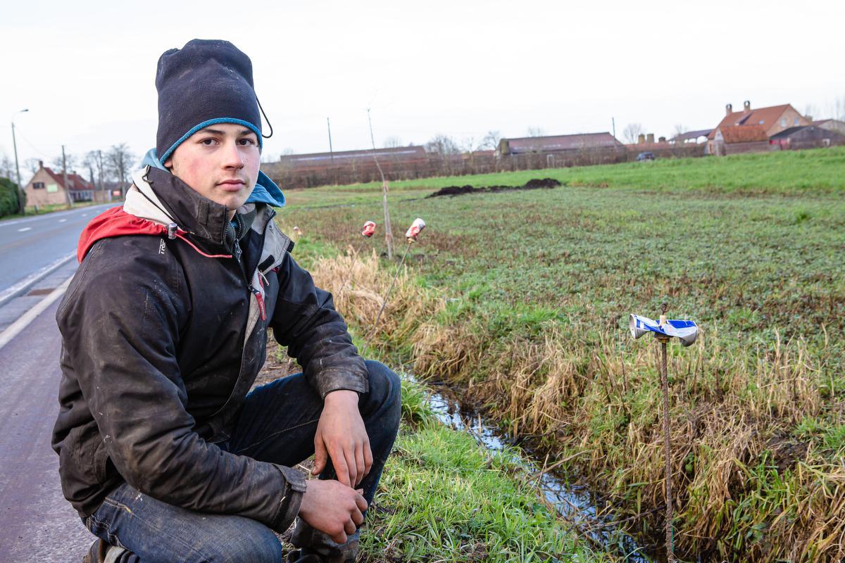 Kevin Van Loo wil met zijn broer Niels het zwerfvuilprobleem aankaarten. (foto Davy Coghe)©Davy Coghe Davy Coghe