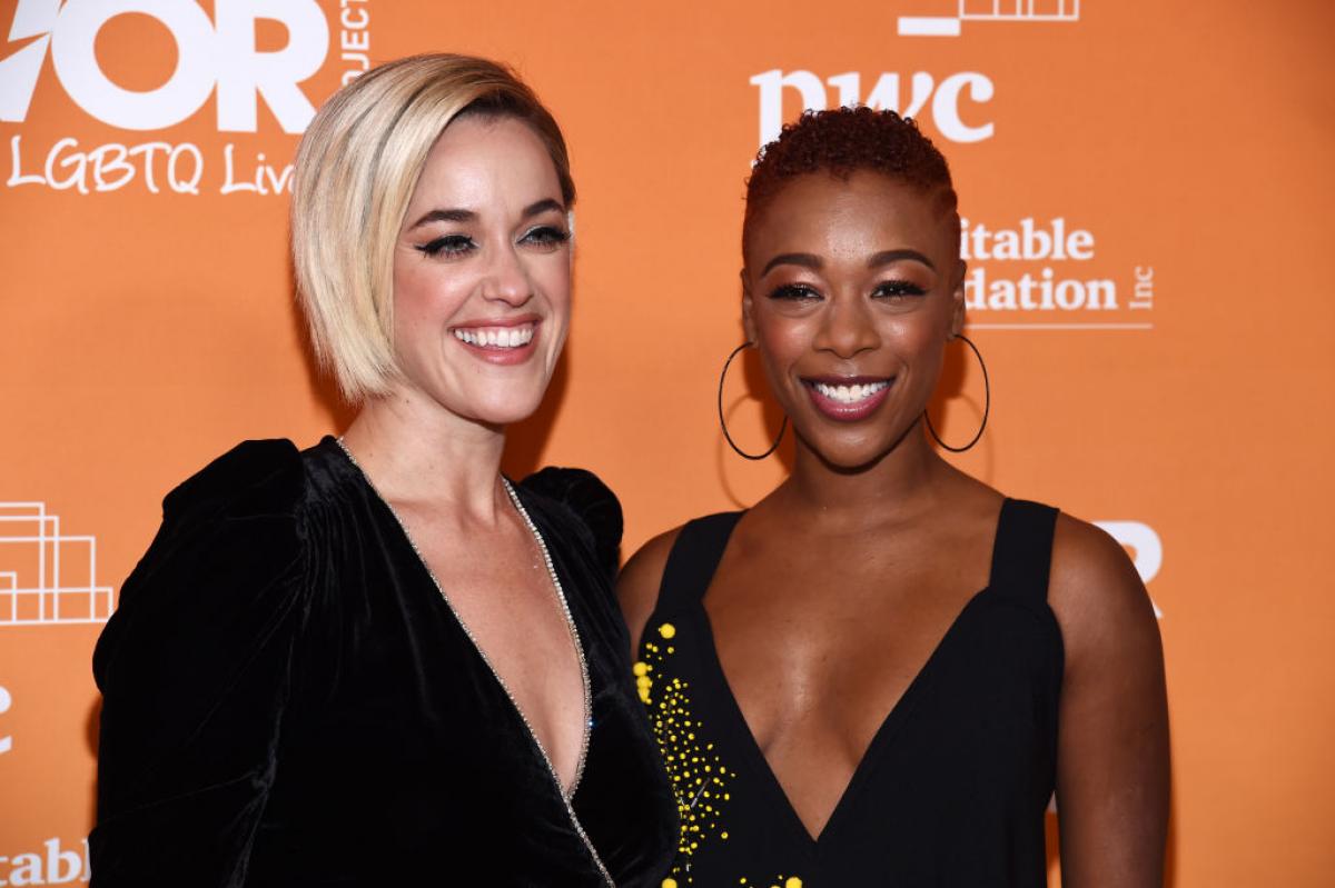 Samira Wiley (Poussey) et Lauren Morelli de 'Orange is The New Black'