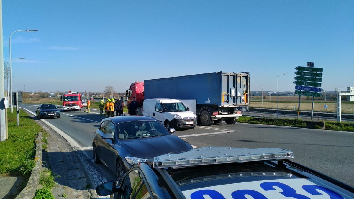 Het ongeval gebeurde op 25 maart 2020.© CLL