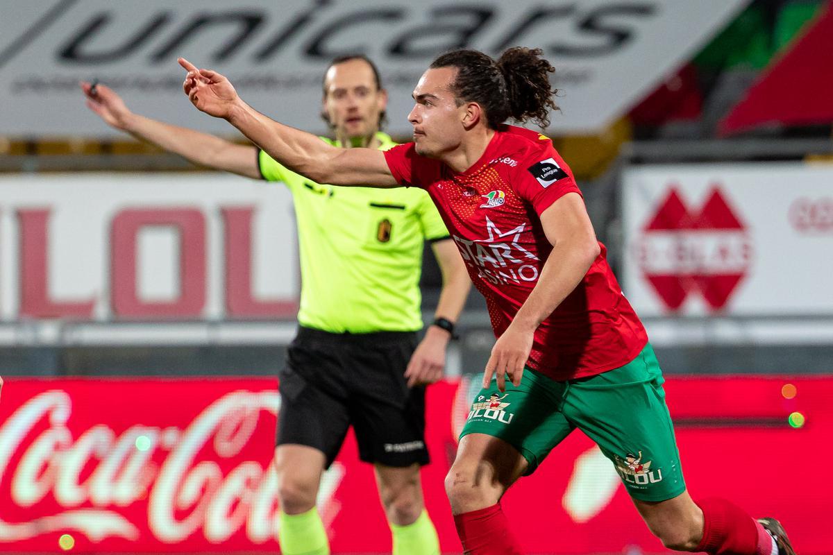 Arthur Theate scoorde de 3-1.© (Foto BELGA)