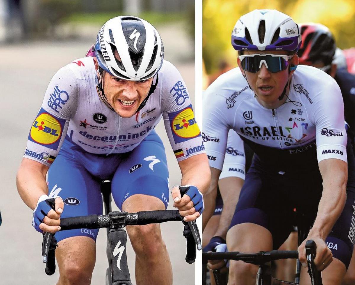 Yves Lampaert en Sep Vanmarcke.© BELGA