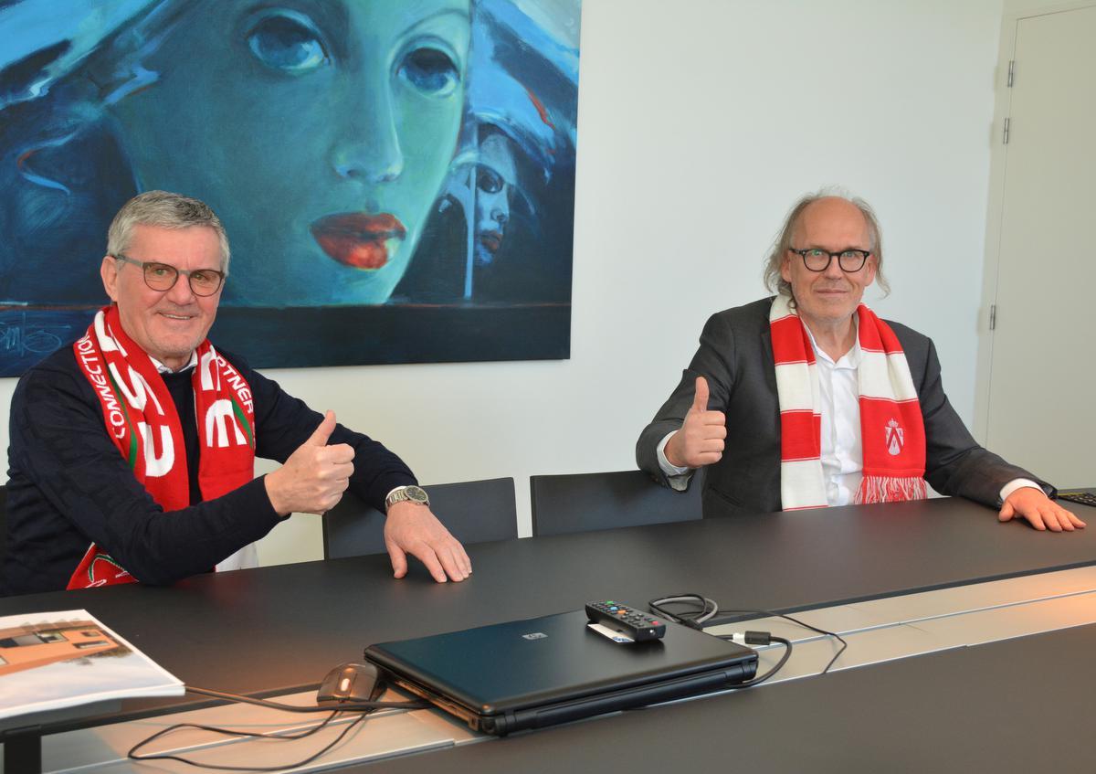Willy Naessens en Joseph Allijns (foto HDV)