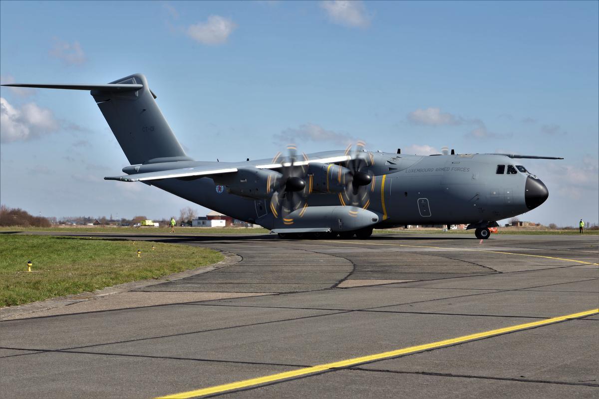 De A400M vervangt de C-130 Hercules.© MVO