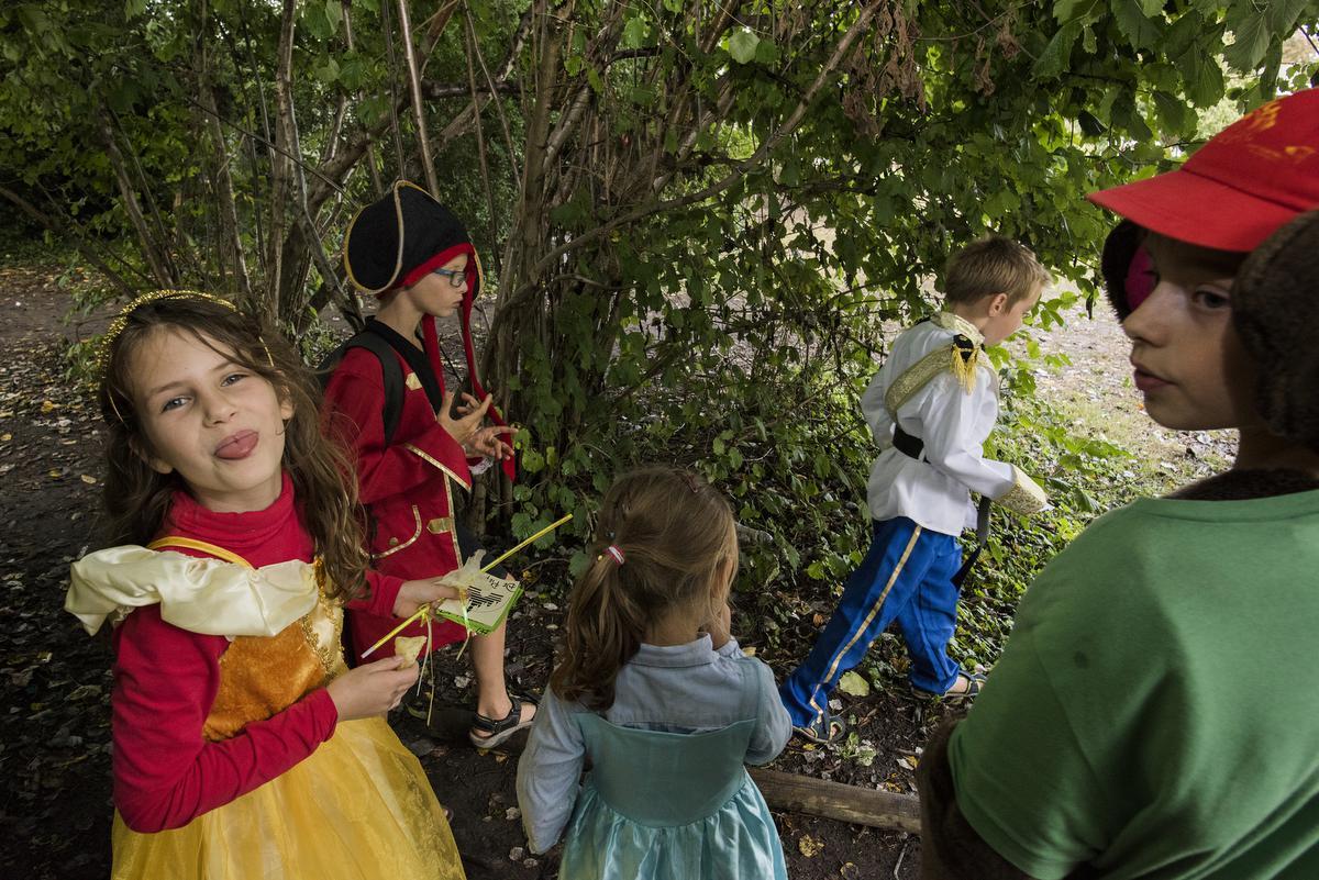 Tijdens de paasvakantie voorziet de stad opvanginitiatieven voor jonge en minder jonge kinderen.© MD