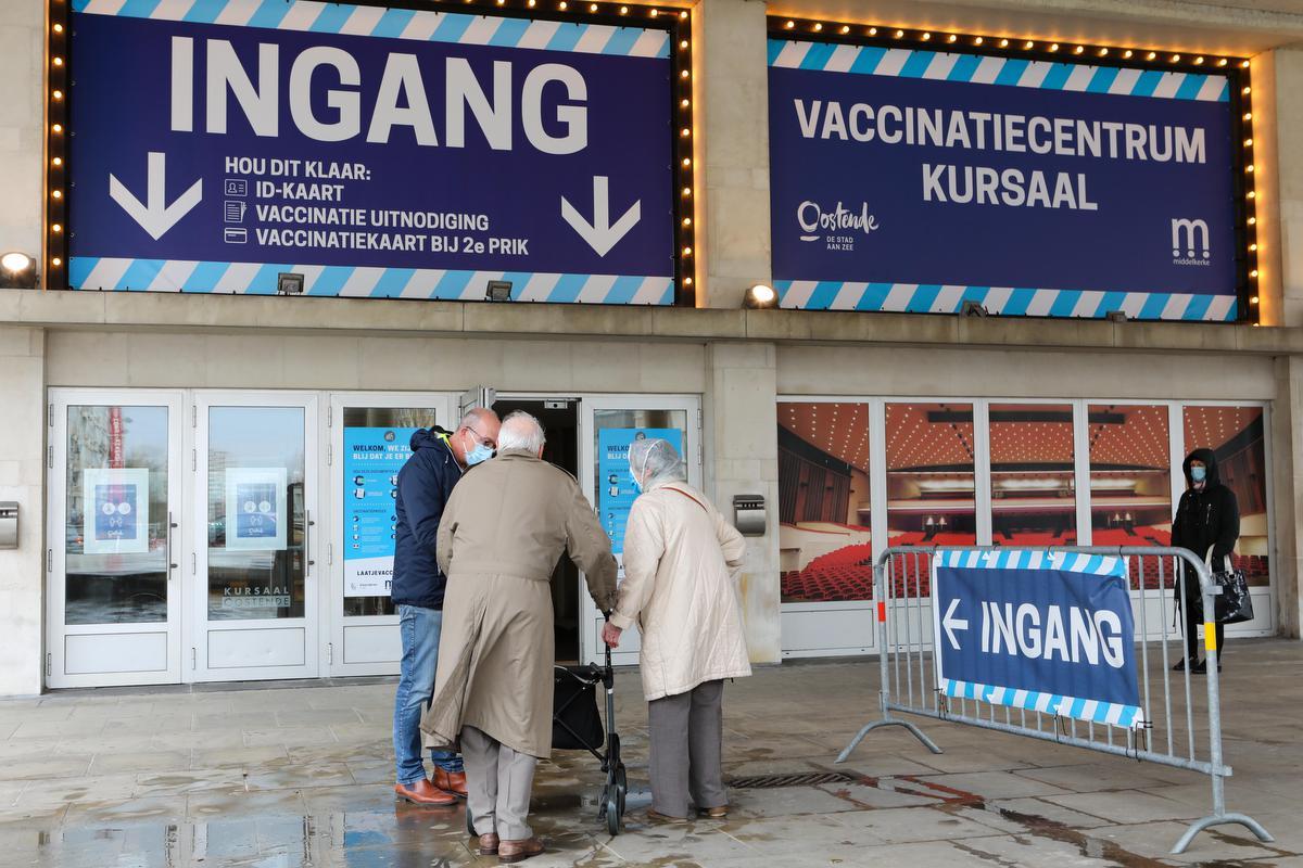 Ondertussen hebben al heel wat 65-plussers zich laten vaccineren.© PM