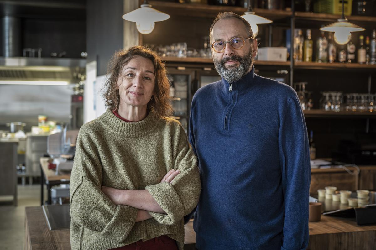 Anje en Luc baten sinds drie jaar Mooma uit: “We hebben bewust gekozen voor een kleinschalig, gezellig restaurant”, klinkt het.© Stefaan Beel