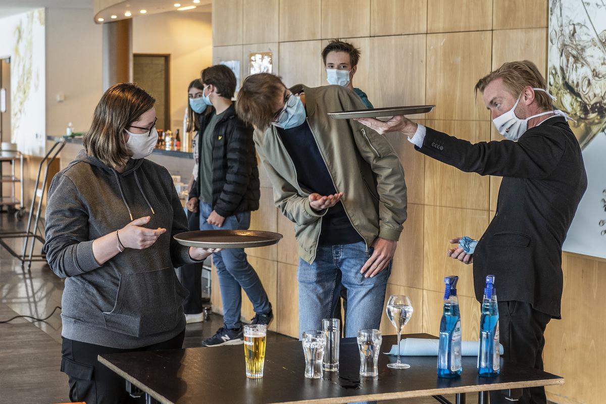 De opleiding is heel afwisselend.©STEFAAN BEEL Stefaan Beel