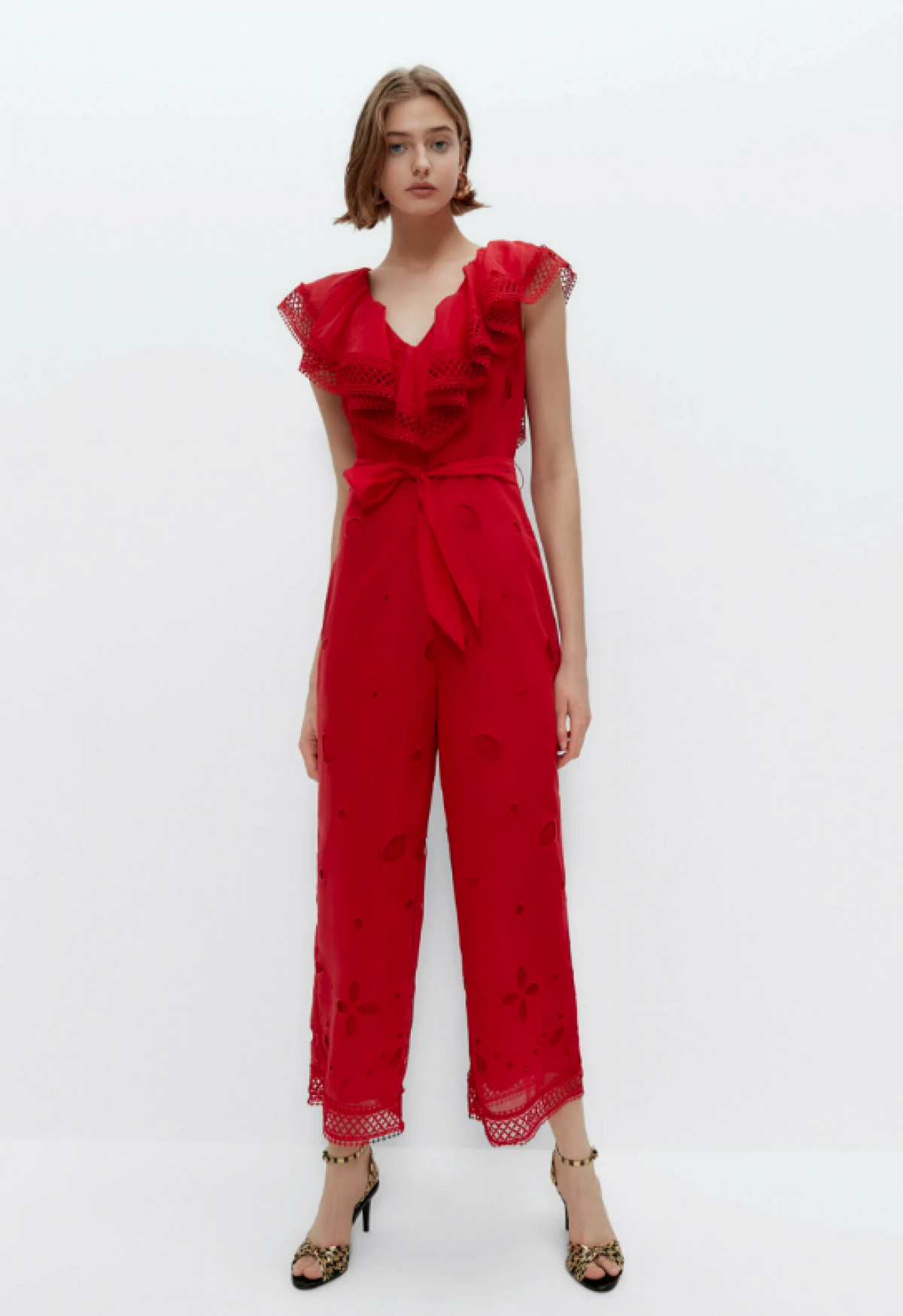 Rouge à volants