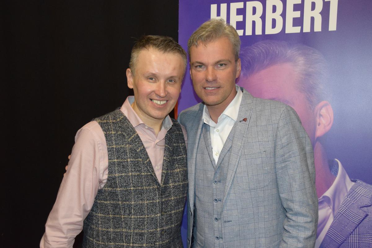 David Callebert en Herbert Verhaeghe.© PADI/Jens