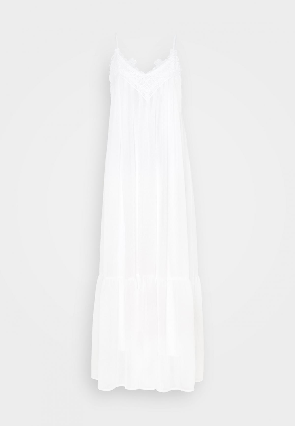 Witte losse zomerjurk