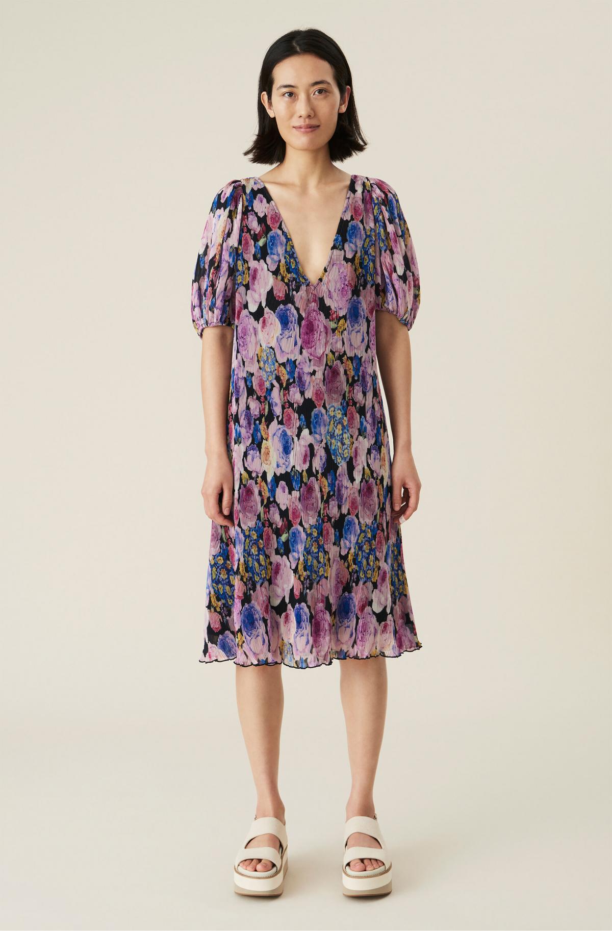 Une robe en georgette aérienne