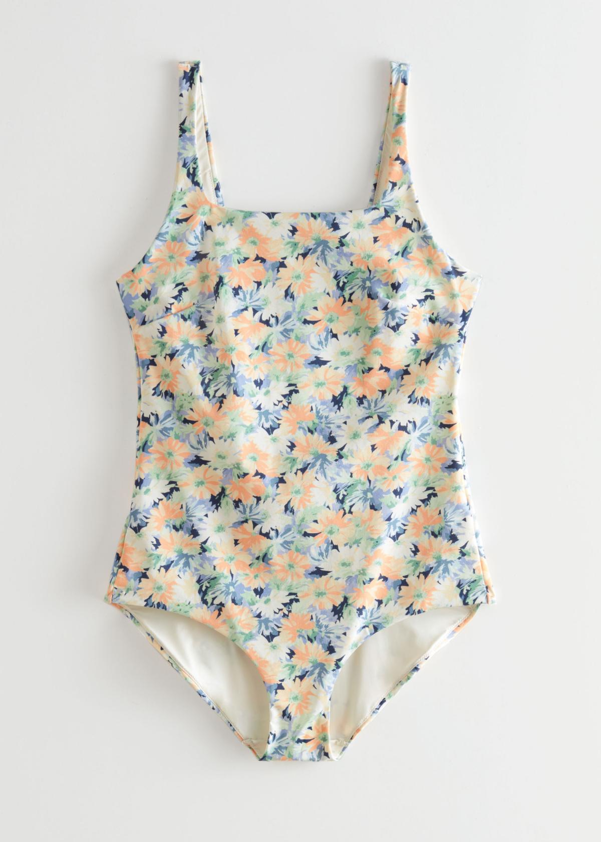 Le maillot imprimé fleuri
