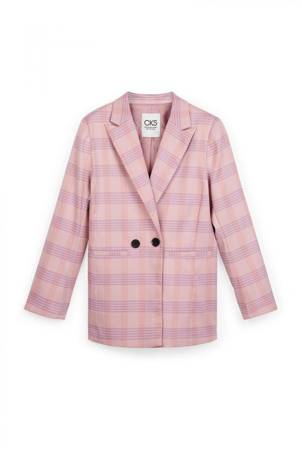 Geruite blazer