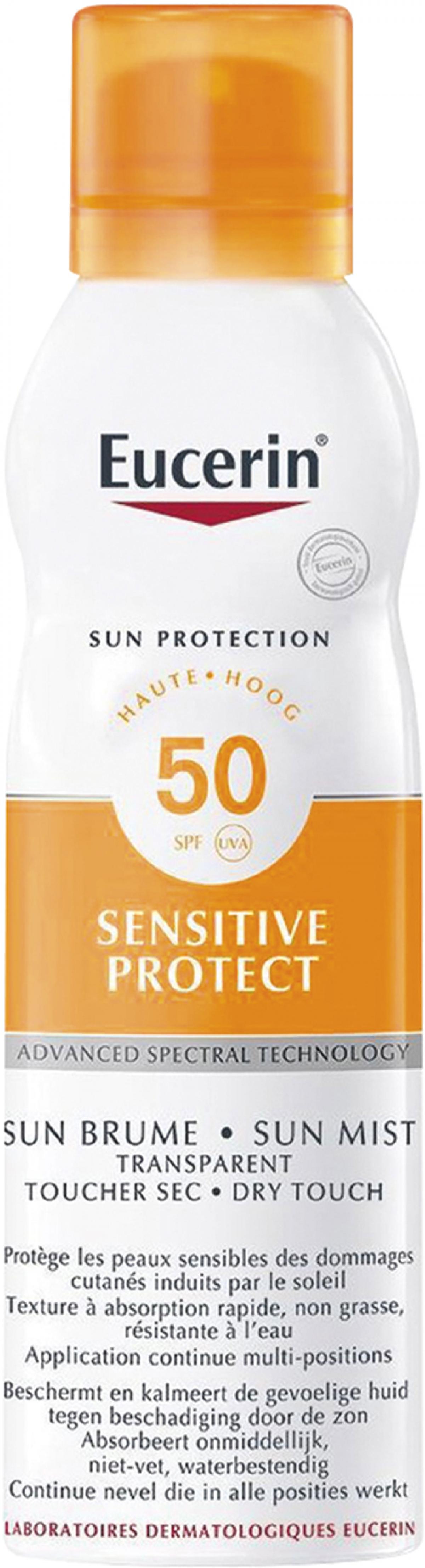 Eucerin Sensitive Protect Dry Touch Transparant Sun Mist