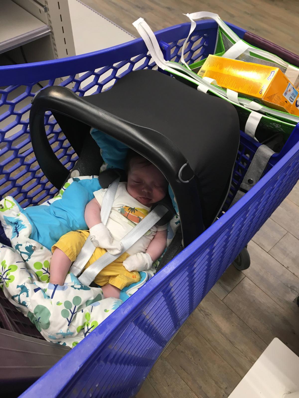 Samen naar de supermarkt