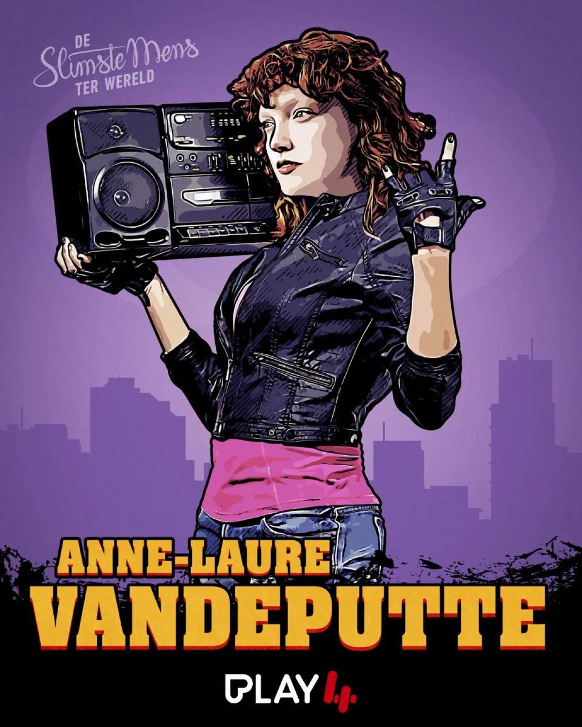 Actrice Anne-Laure Vandeputte