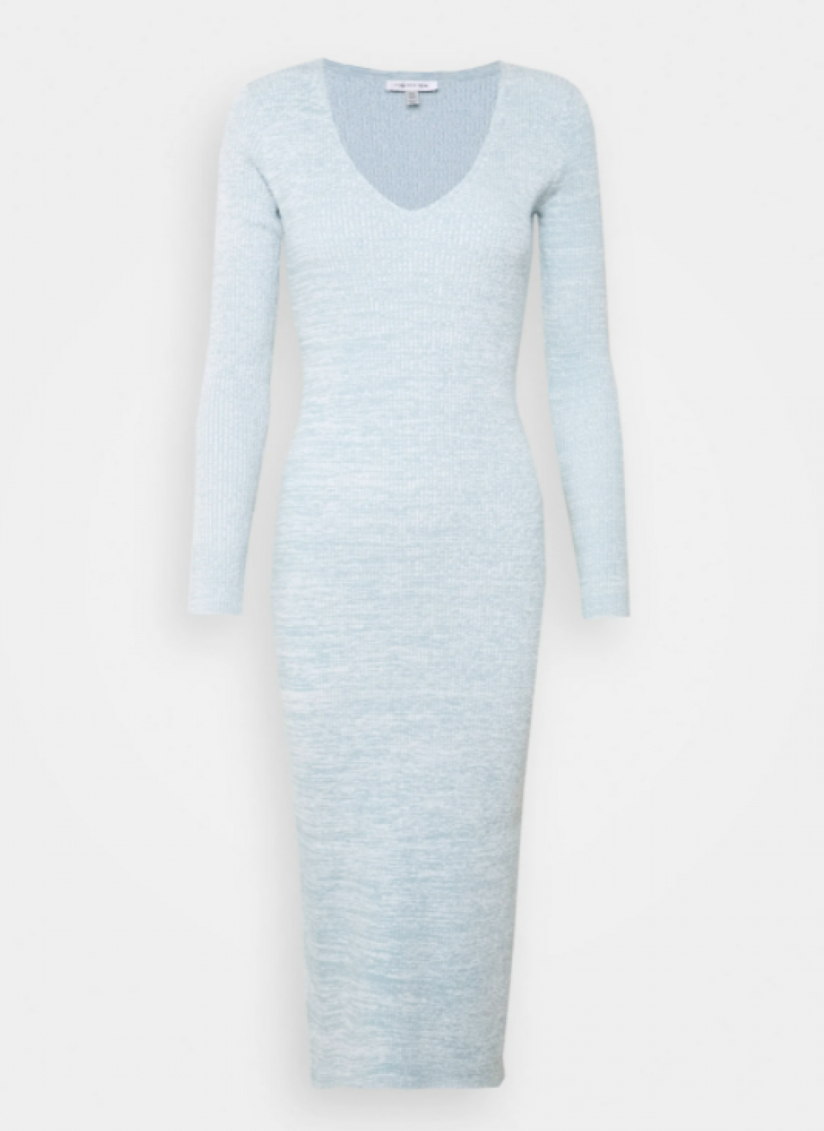 La robe pull moulante