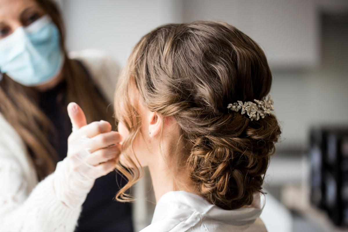 Make-up en kapsel
