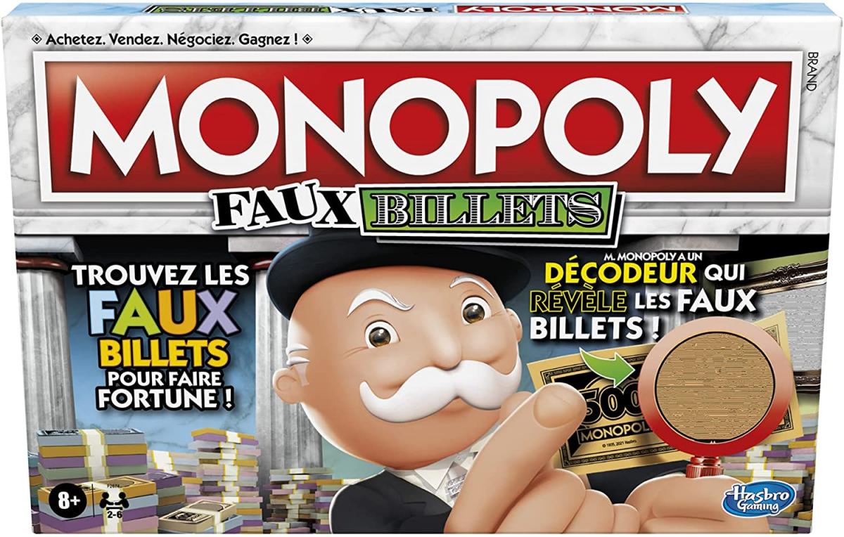 MONOPOLY FAUX BILLETS
