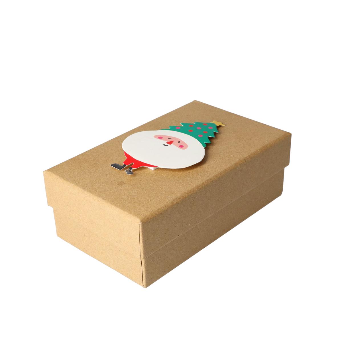 Gift box met de Kerstman