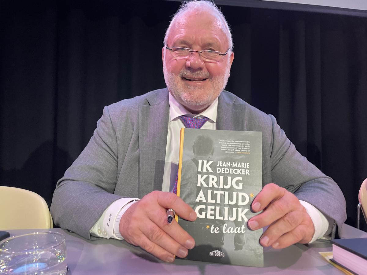 Jean Marie Dedecker Stelt Nieuw Boek Voor ‘ik Krijg Altijd Gelijk Te Laat Kwbe