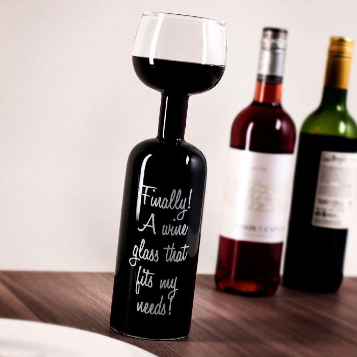 Wijnflesglas
