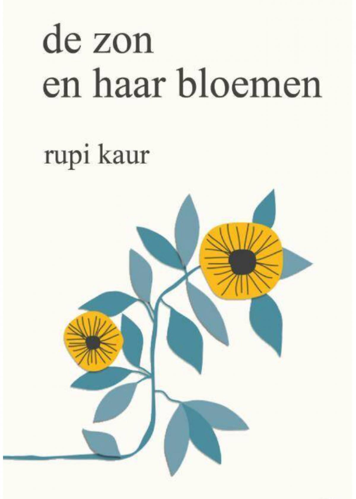 'De zon en haar bloemen' van Rupi Kaur
