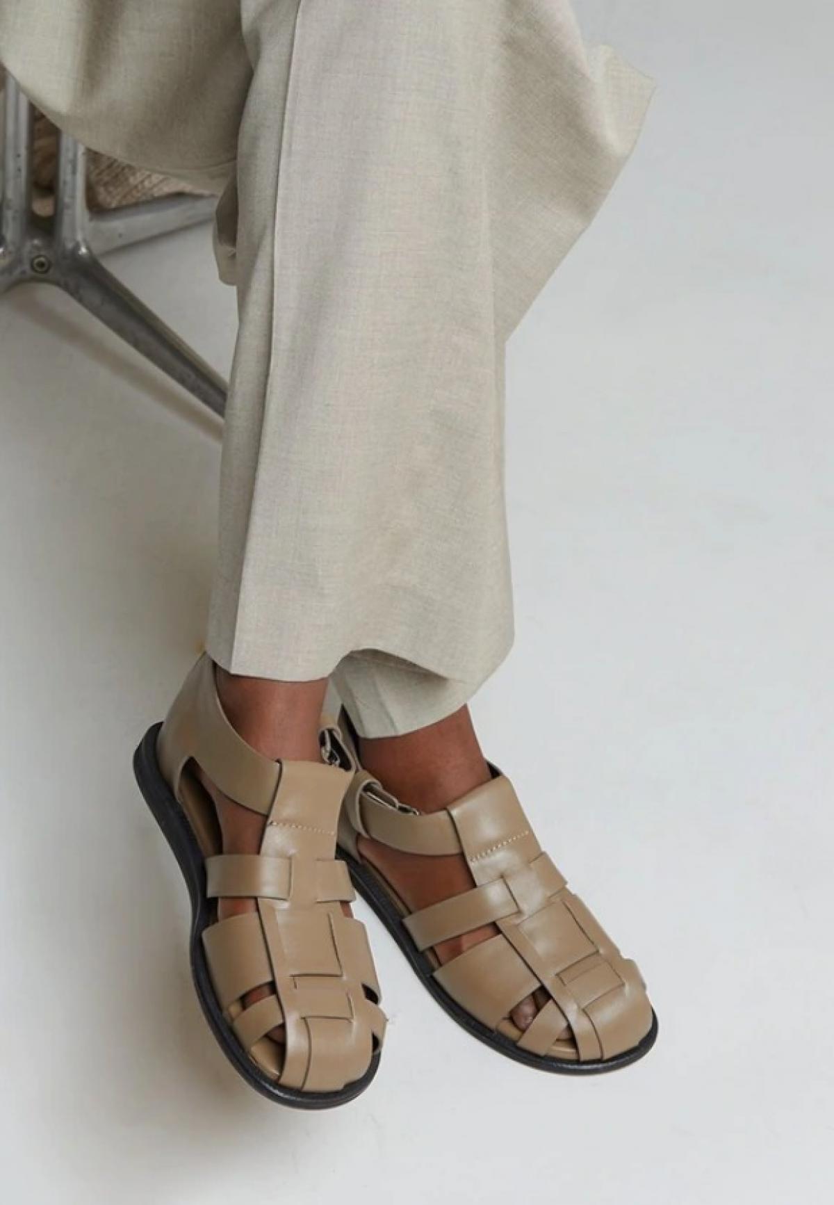 Classic gladiator sandals