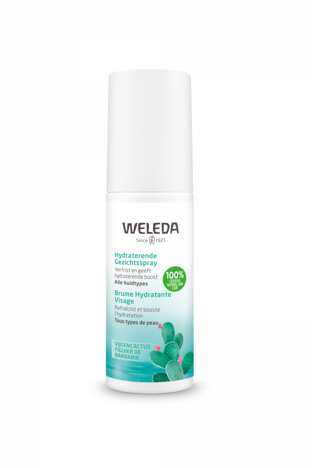 WELEDA - Brume hydratante visage, au figuier de Barbarie