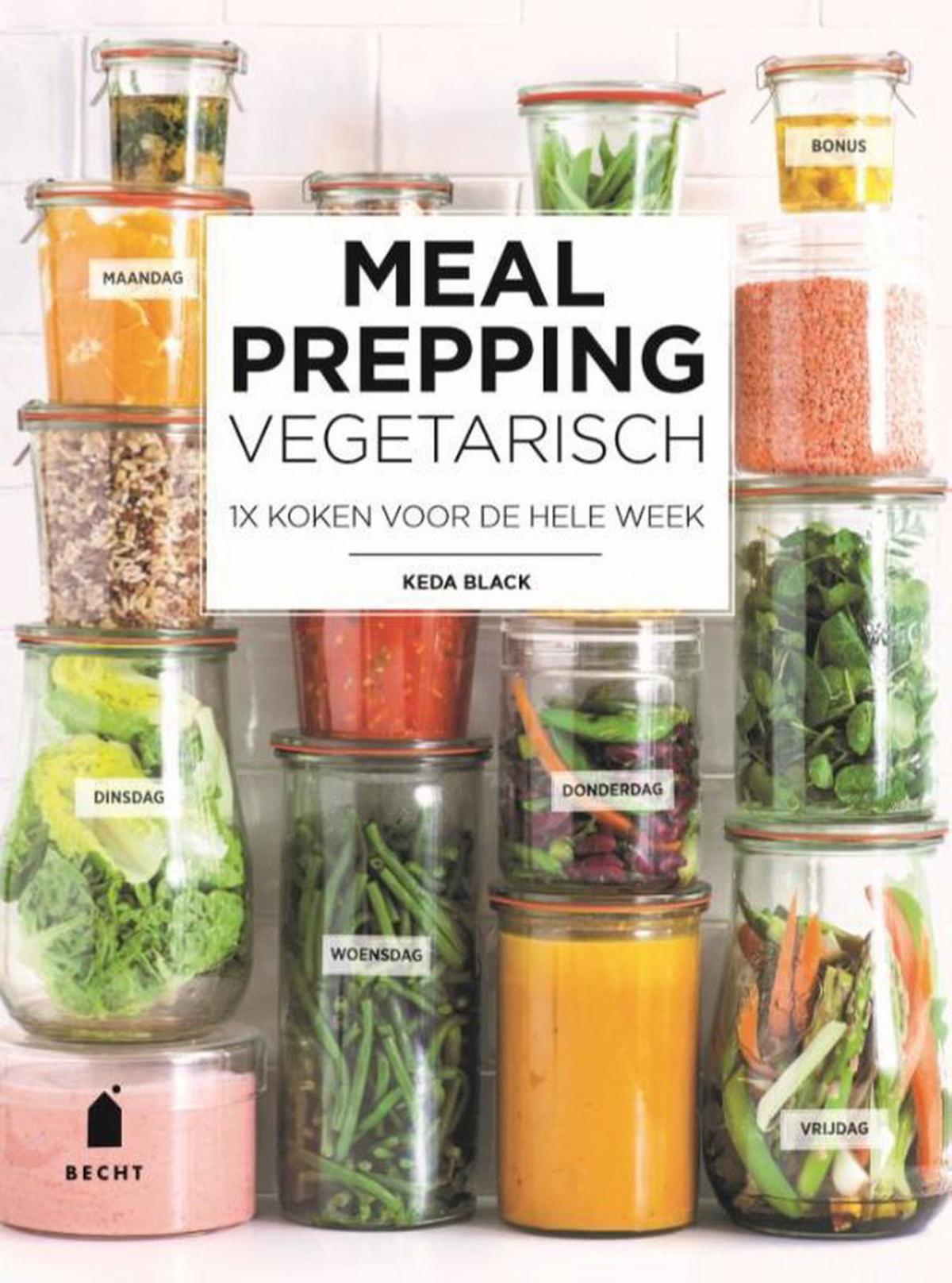 'Meal prepping vegetarisch' van Keda Black