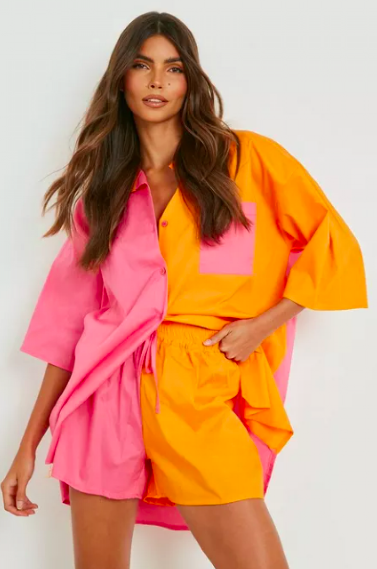 Ensemble oversized 