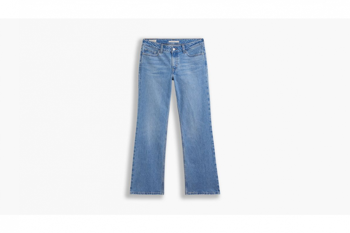 Le jean bootcut taille basse