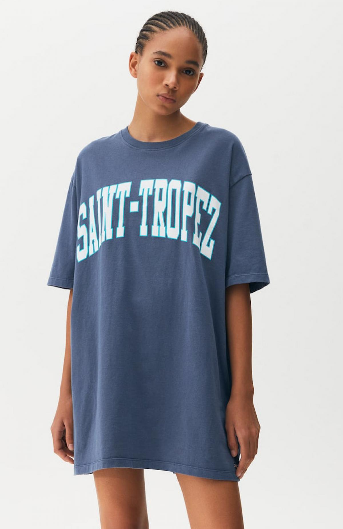Jurk met Saint-Tropezprint 
