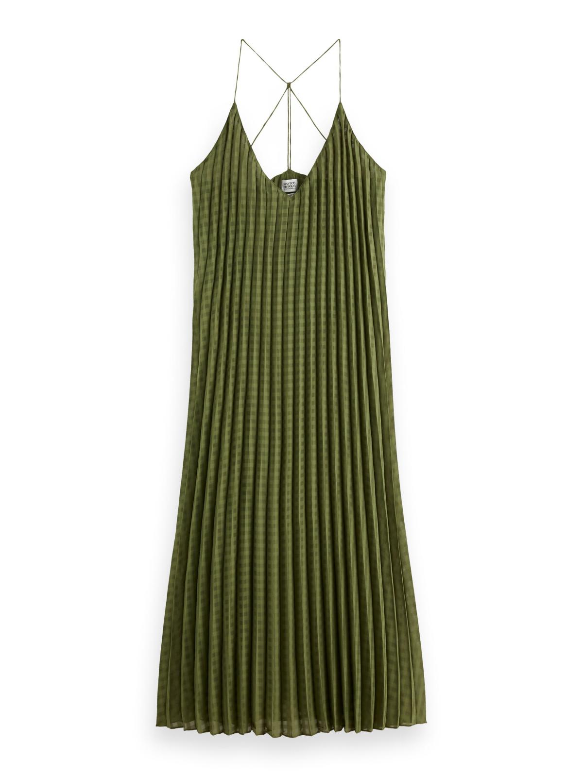 Slip dress à plis