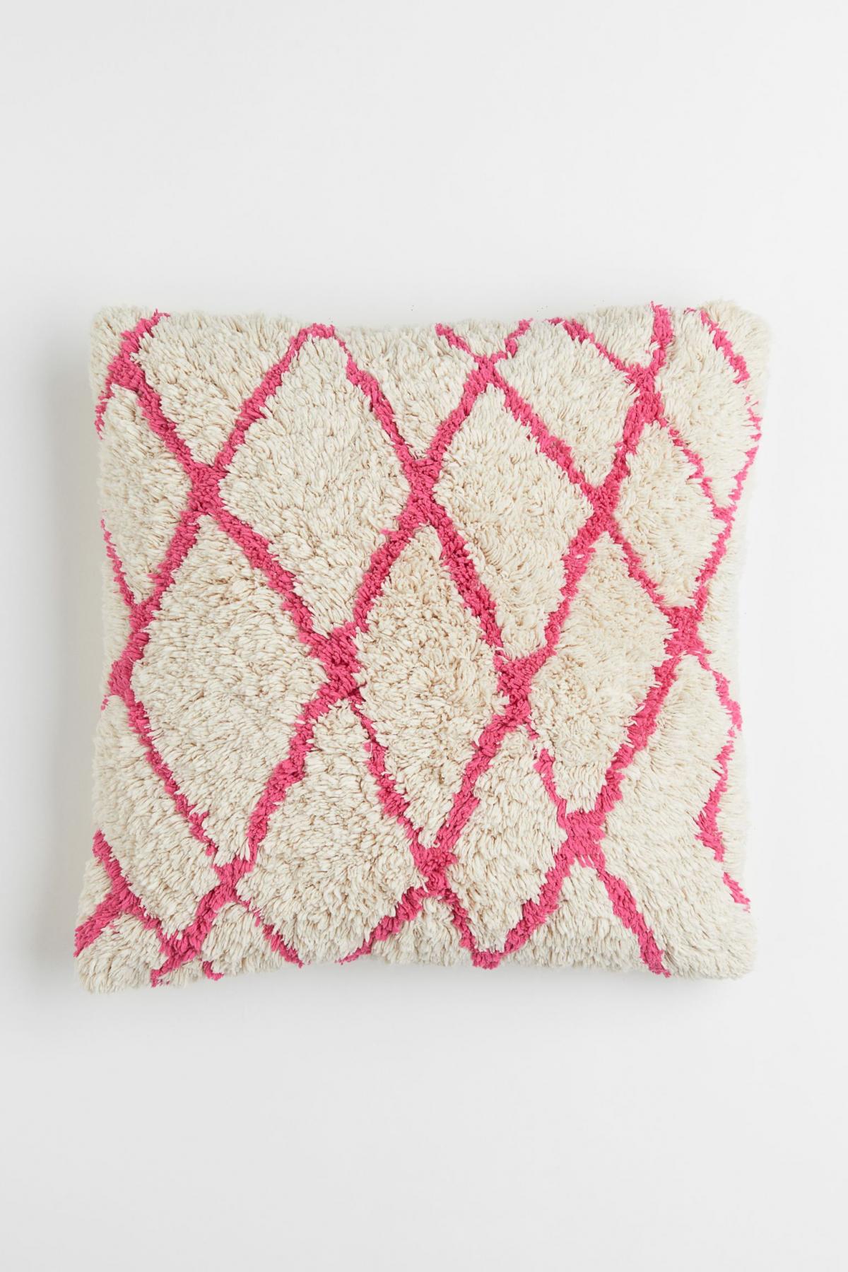 Housse de coussin duveteuse