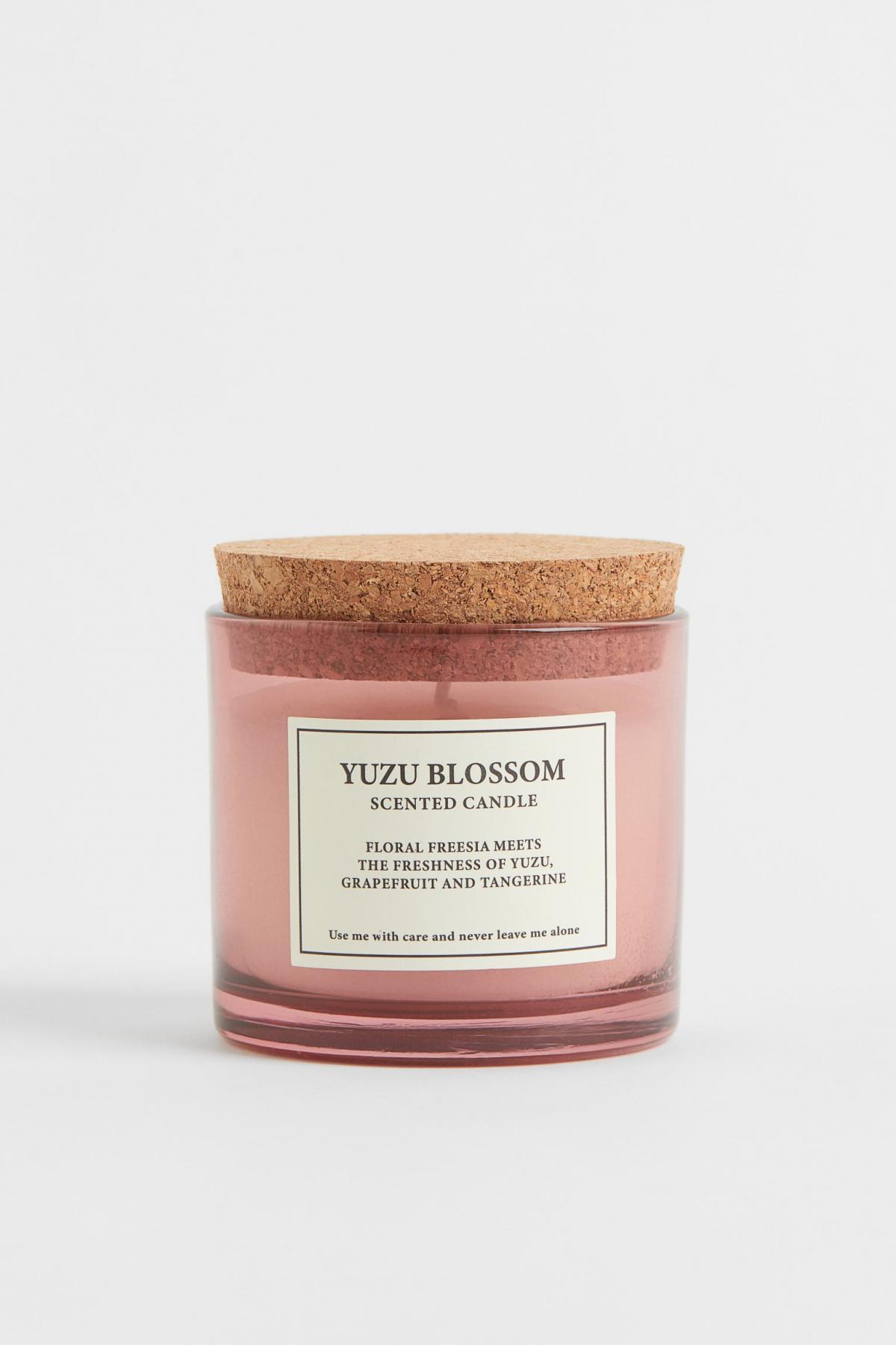Bougie parfumée au yuzu