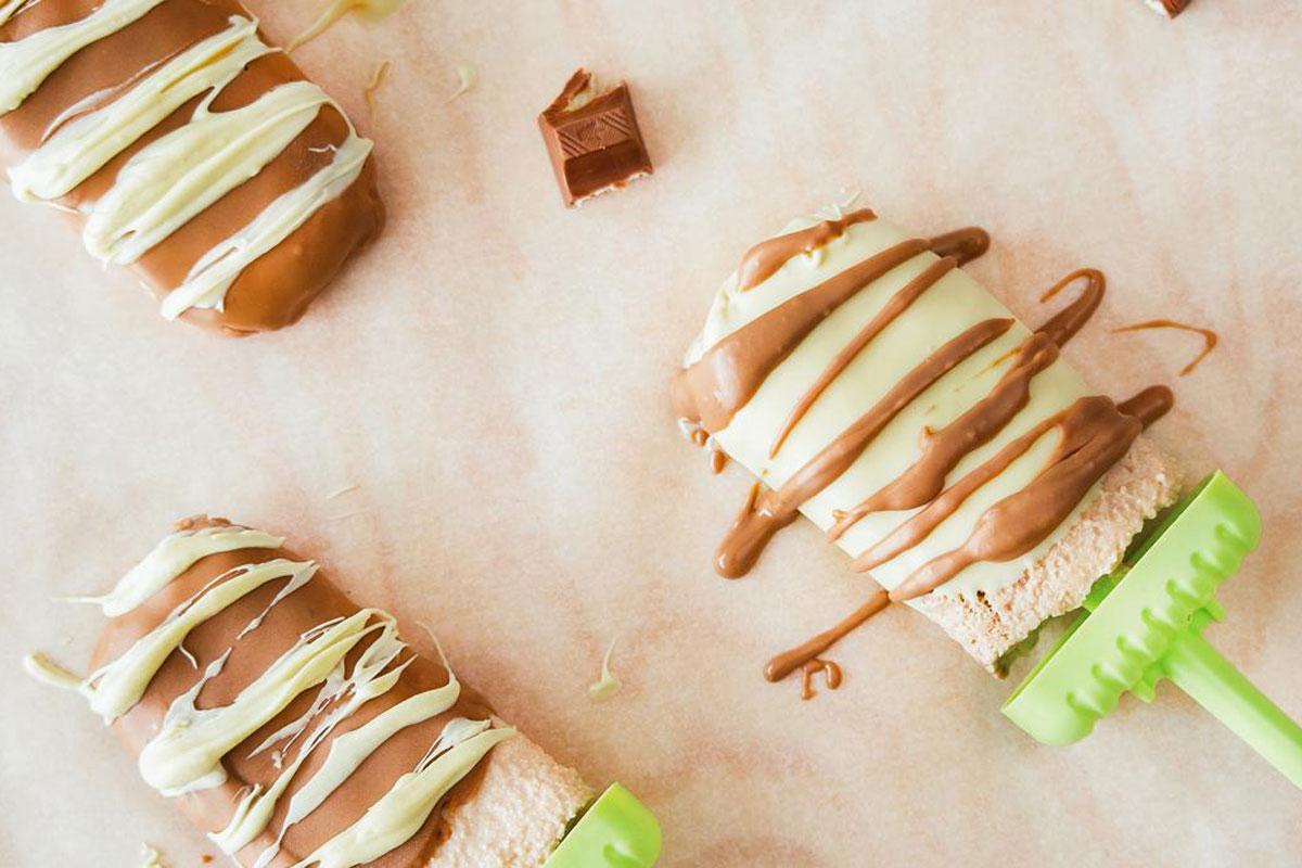Kinderchocolade-ijsjes