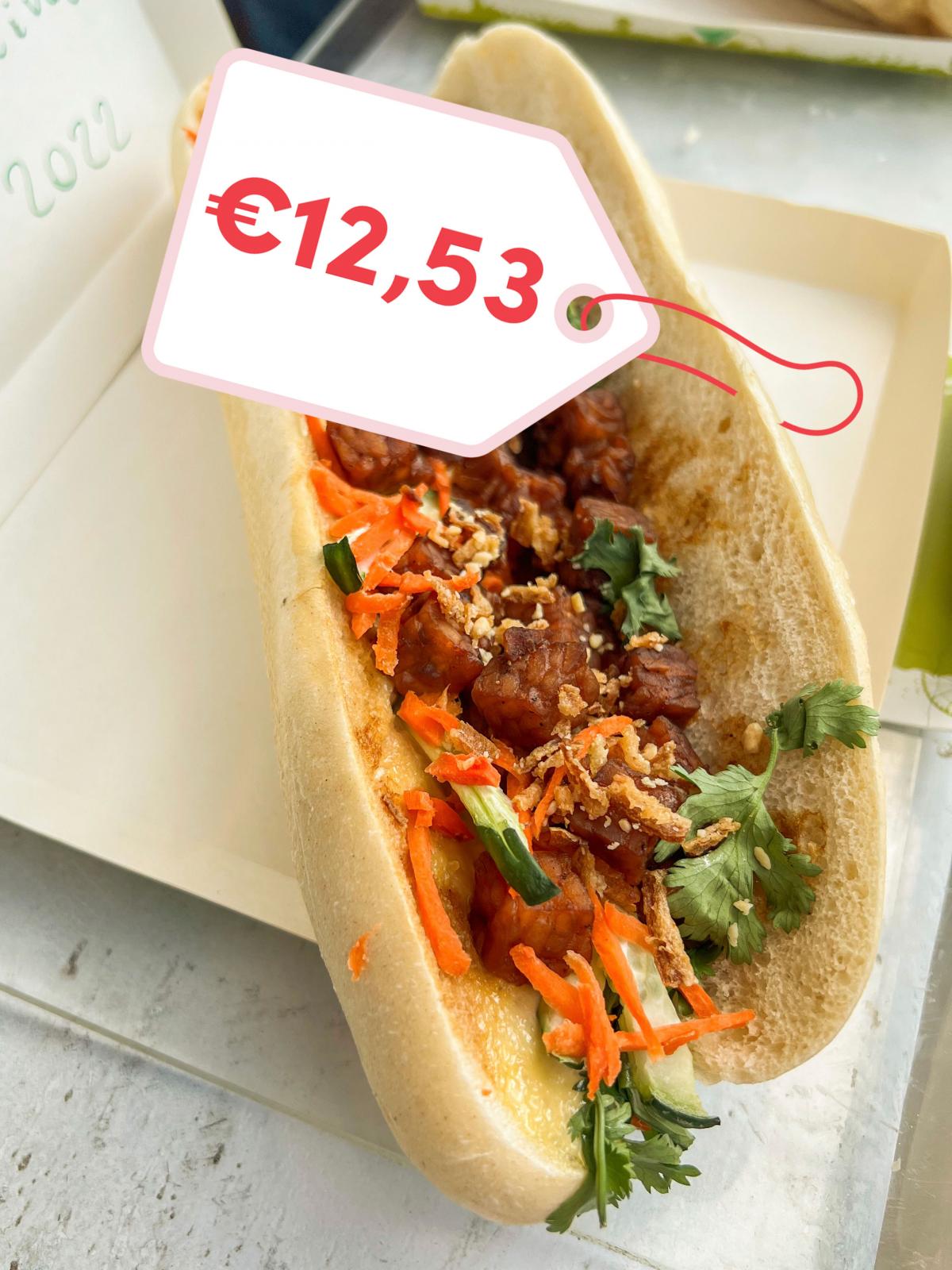 Banh mi tempeh