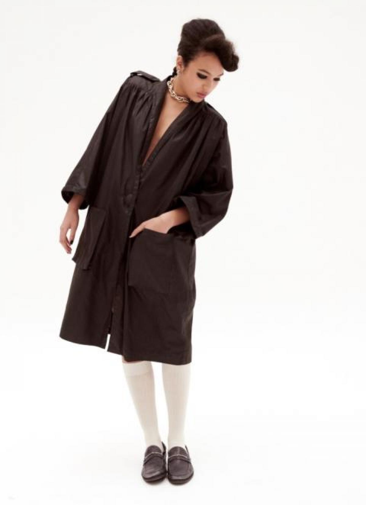 Veste noire Trussardi