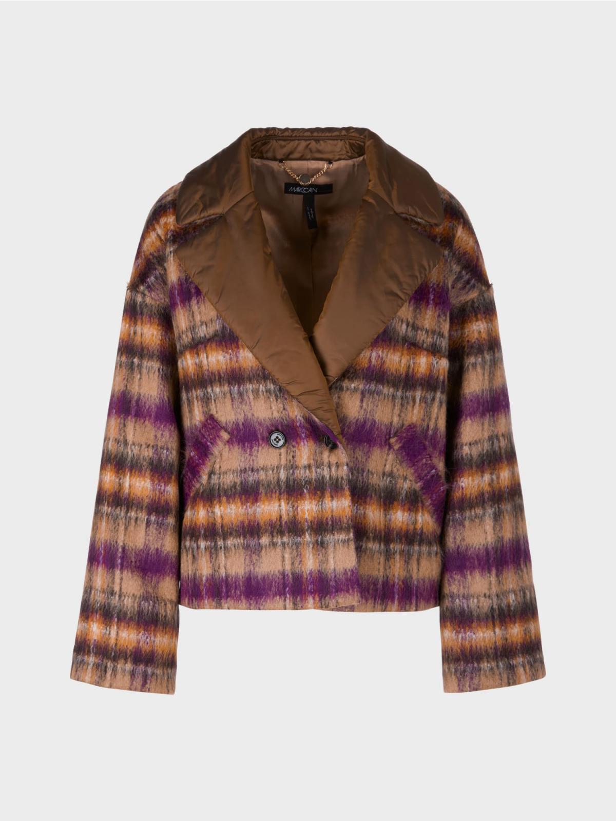 Veste à carreaux