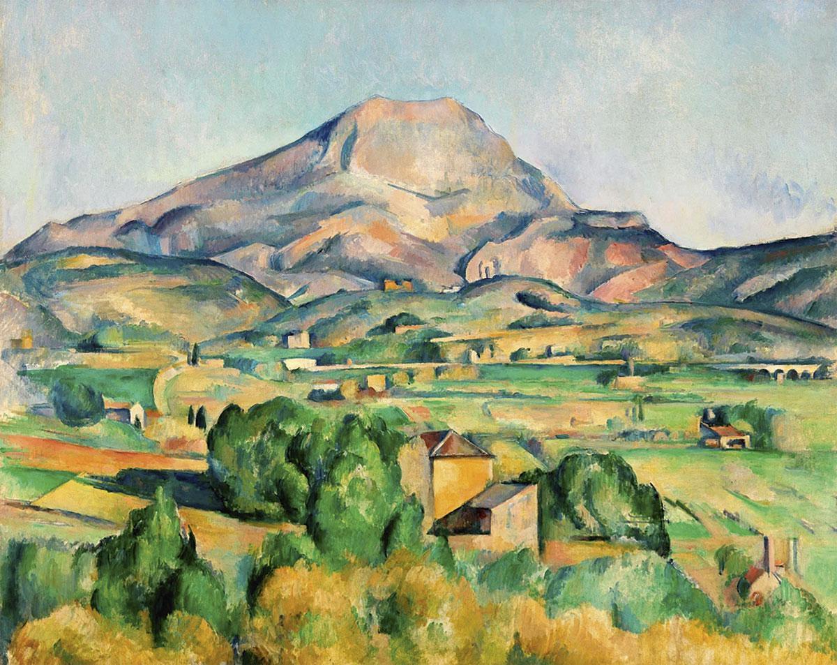 Mont Sainte-Victoire, 1895.