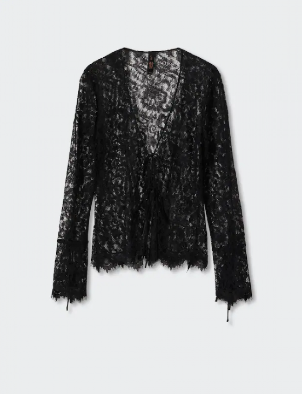 La blouse en guipure