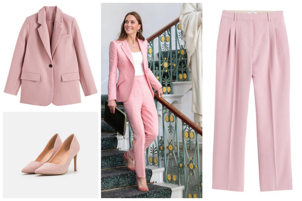 Le blazer rose