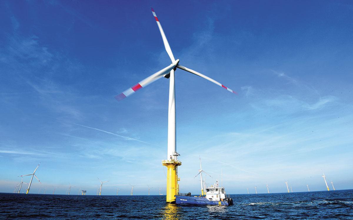 'Windparken bouw je sneller dan kerncentrales en ze leveren evenveel energie.'