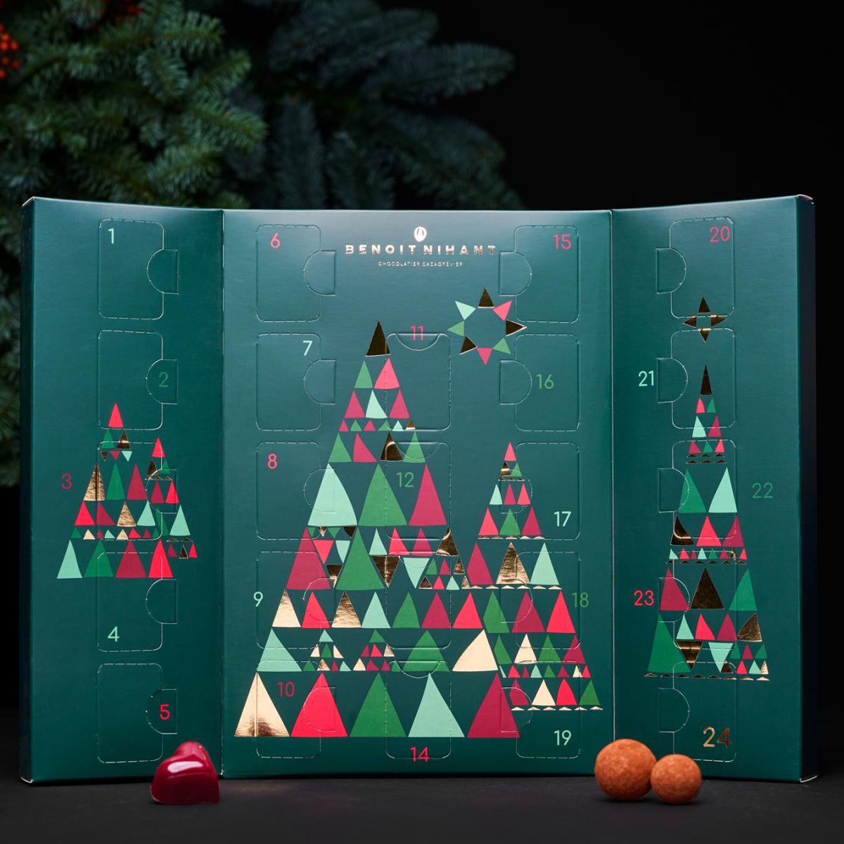 Adventskalender met Benoît Nihant-pralines
