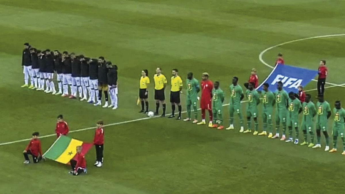 Les joueurs de l’équipe nationale d’Iran ont exprimé leur soutien au combat des femmes dans leur pays, notamment lors du match face au Sénégal, le 27 septembre dernier.